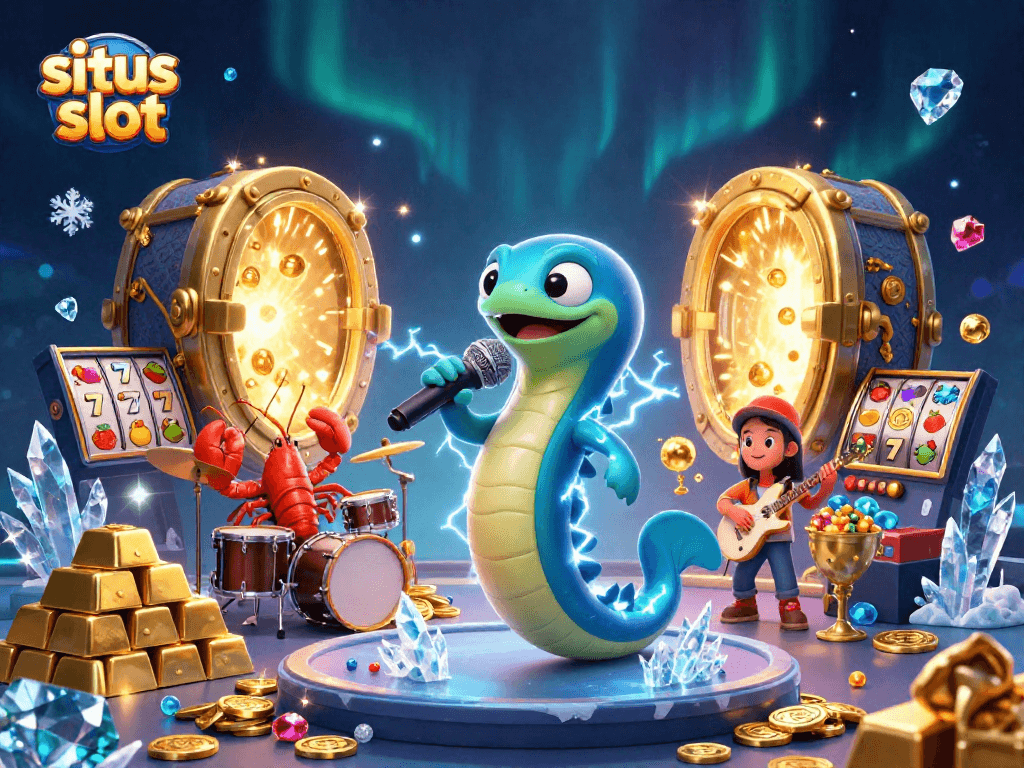 Menangkan jackpot di situs slot dengan ilustrasi 3D bertema kasino yang kaya akan elemen.