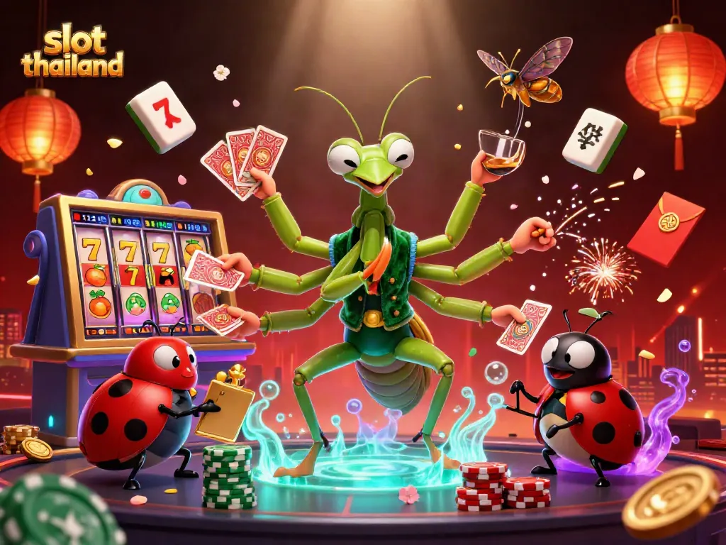 Engage in thrilling slot action in Thailand with vibrant animations and dynamic gameplay.