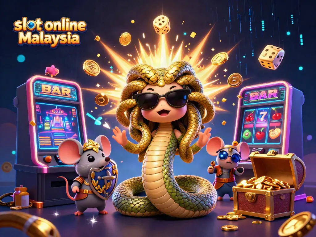 Bermain slot online Malaysia dengan Medusa dan pahlawan di dunia kasino yang penuh keajaiban.