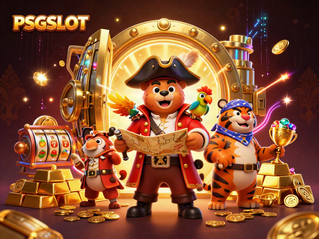 Slot permainan PSGSLOT menggoda pemain dengan banyak harta karun dan karakter menarik di dalamnya.