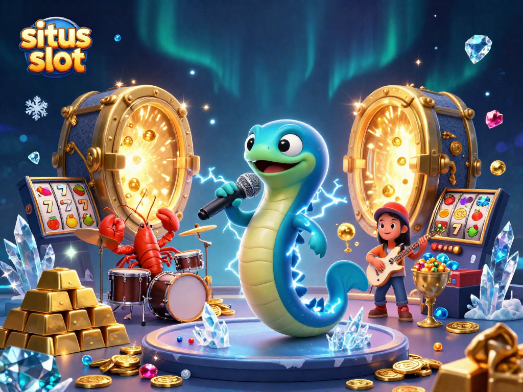 Menangkan jackpot di situs slot dengan ilustrasi 3D bertema kasino yang kaya akan elemen.