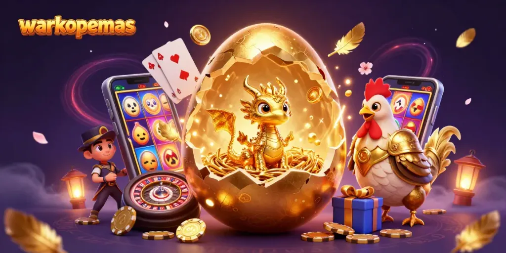 warkopemas memberikan pengalaman bermain aman dengan dragon emas dan chip poker di sekitar