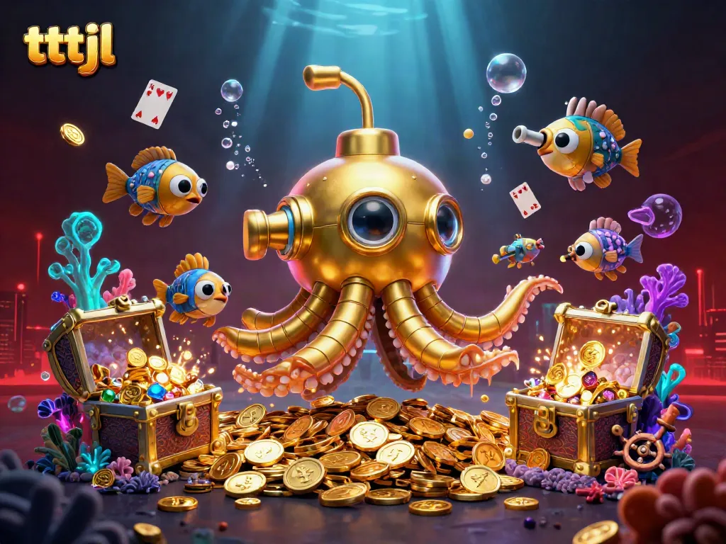 Engage with tttjl casino games while exploring an underwater world of gold and adventure.