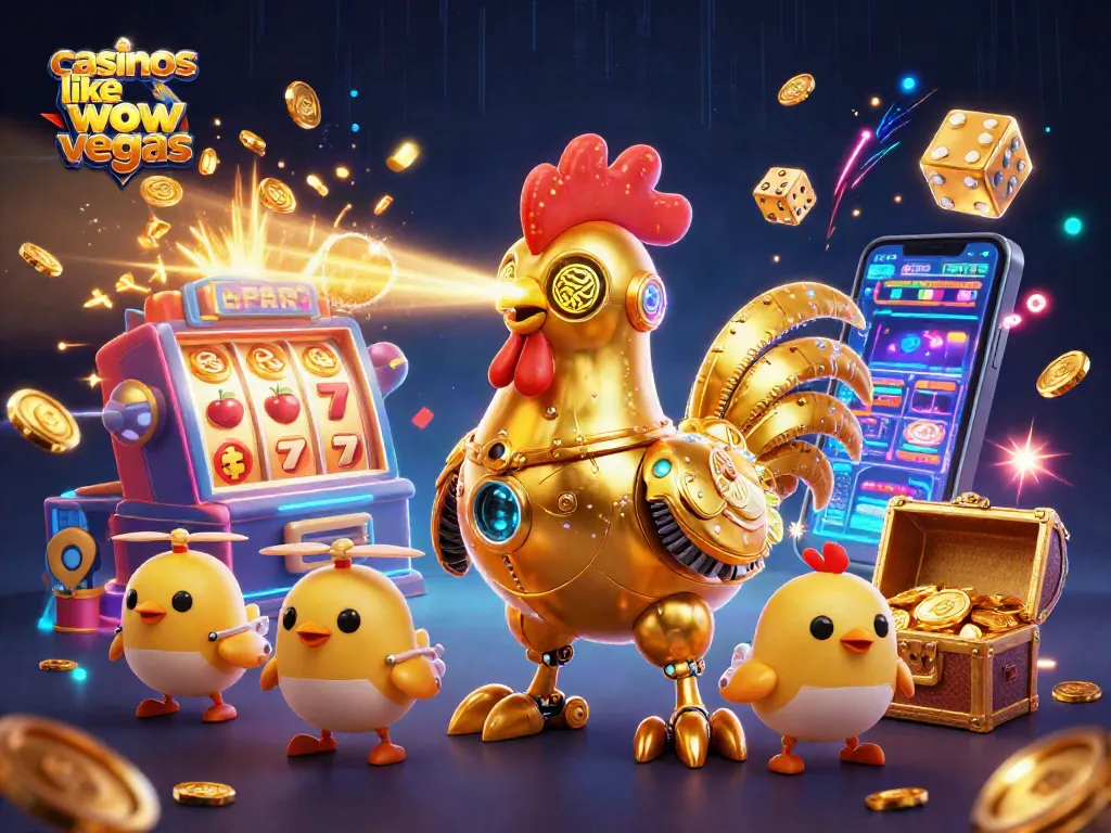 Experience action at casinos like wow vegas with vibrant slot machines and exciting characters.