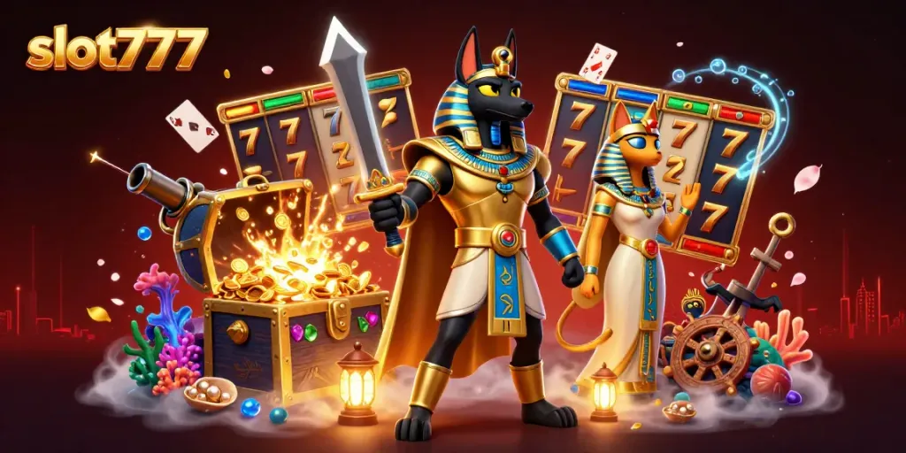 Engage with slot777 for an exhilarating gaming experience, featuring ancient Egyptian themes and dynamic elements.
