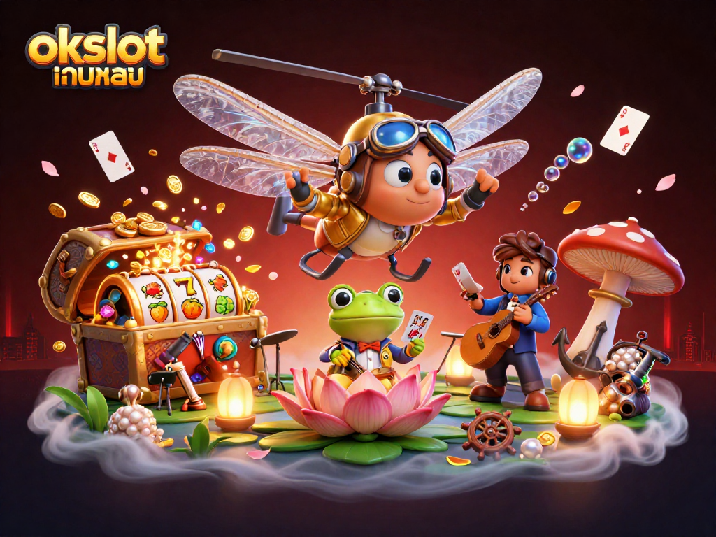 เล่นสล็อตออนไลน์ที่ okslot เว็บตรง สนุกสนานกับบรรยากาศคาสิโนฟรุ๊ตตี้