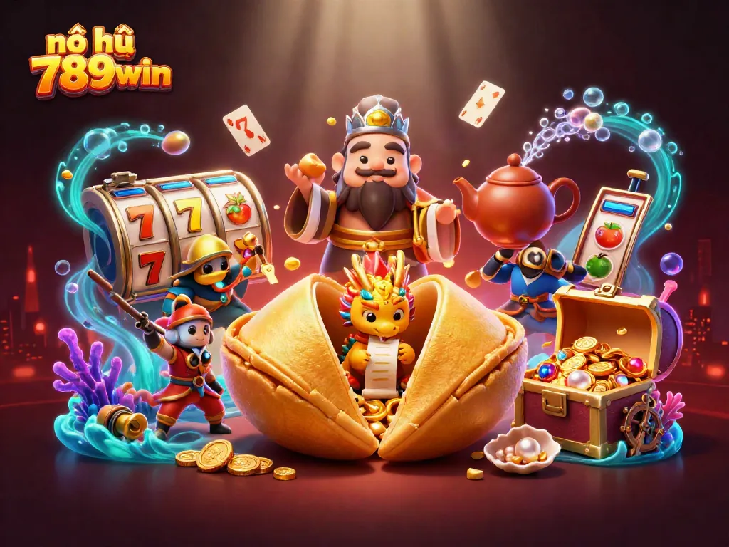 Experience thrilling gameplay with nổ hũ 789win as gold coins and jackpots explode in this vibrant digital action scene.