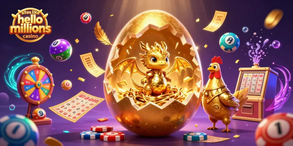Play exciting games at sites like Hello Millions Casino featuring vibrant gaming elements.