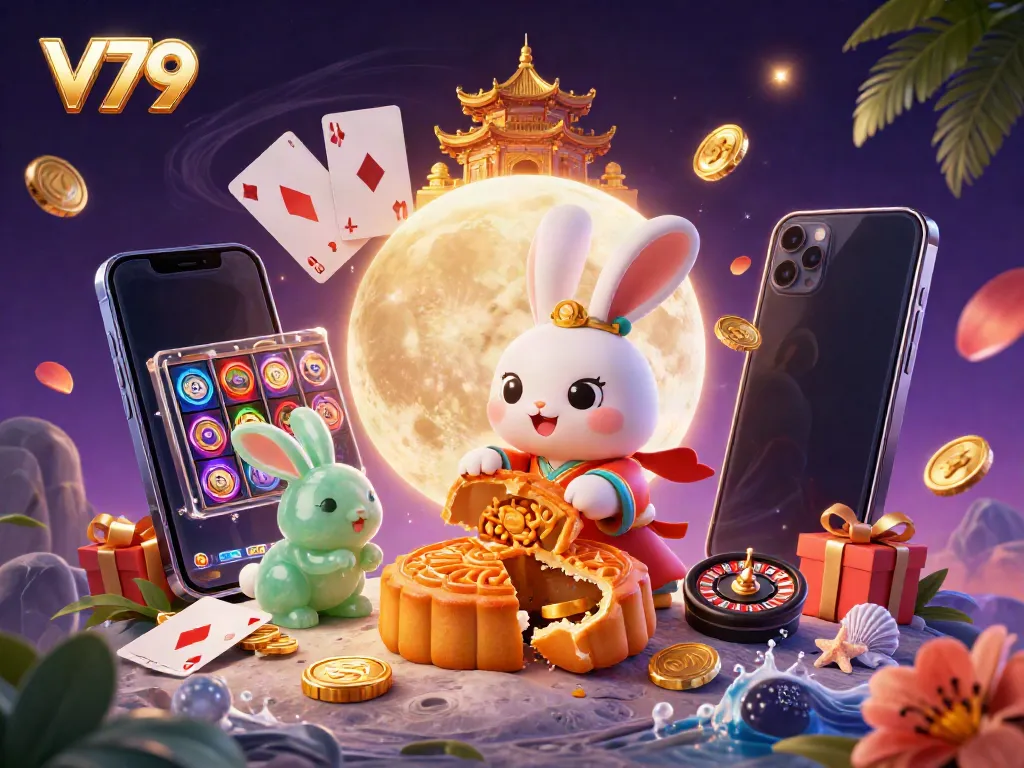 Win big at V79 with a magical casino adventure featuring dynamic 3D characters and gaming elements.