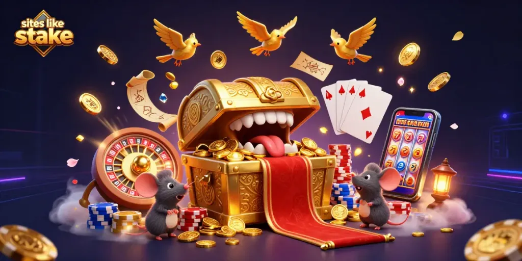 Engage with thrilling games like sites like stake featuring various casino elements.