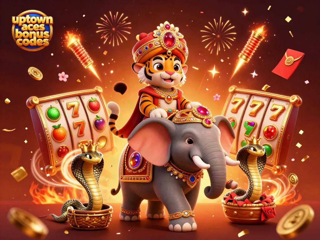 Activate uptown aces bonus codes for thrilling spins with slot reels and vibrant characters.