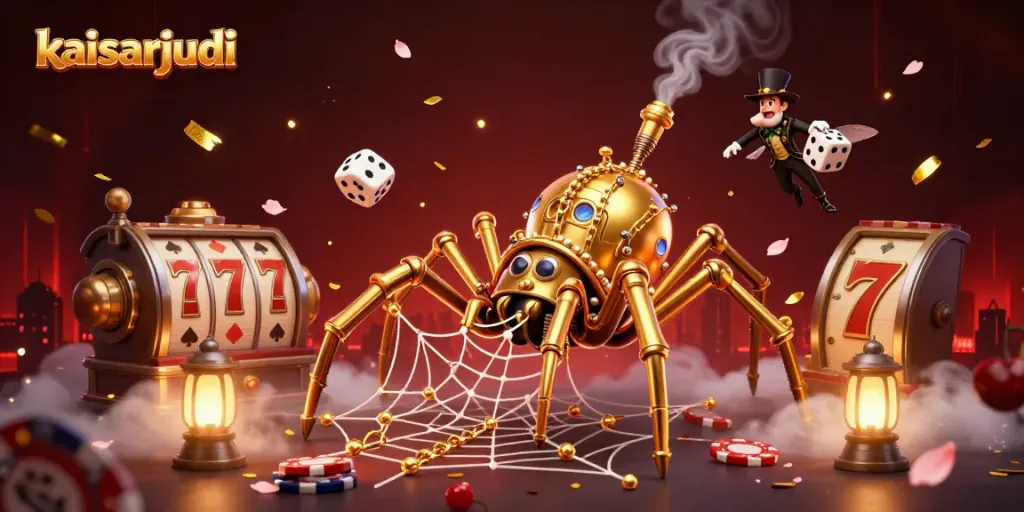 Kaisarjudi draws players into an exciting steampunk casino world with stunning visuals and dynamic game elements.