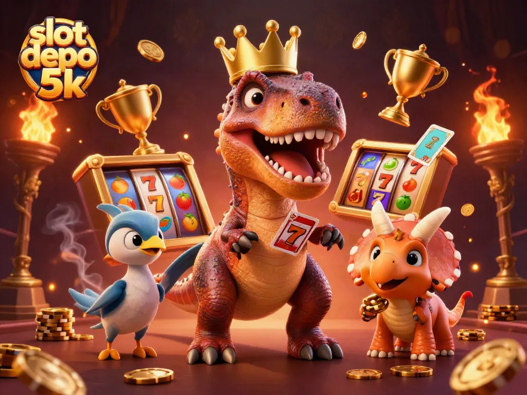 Engage with exciting slot games at slot depo 5k featuring animated characters and dynamic gaming elements.