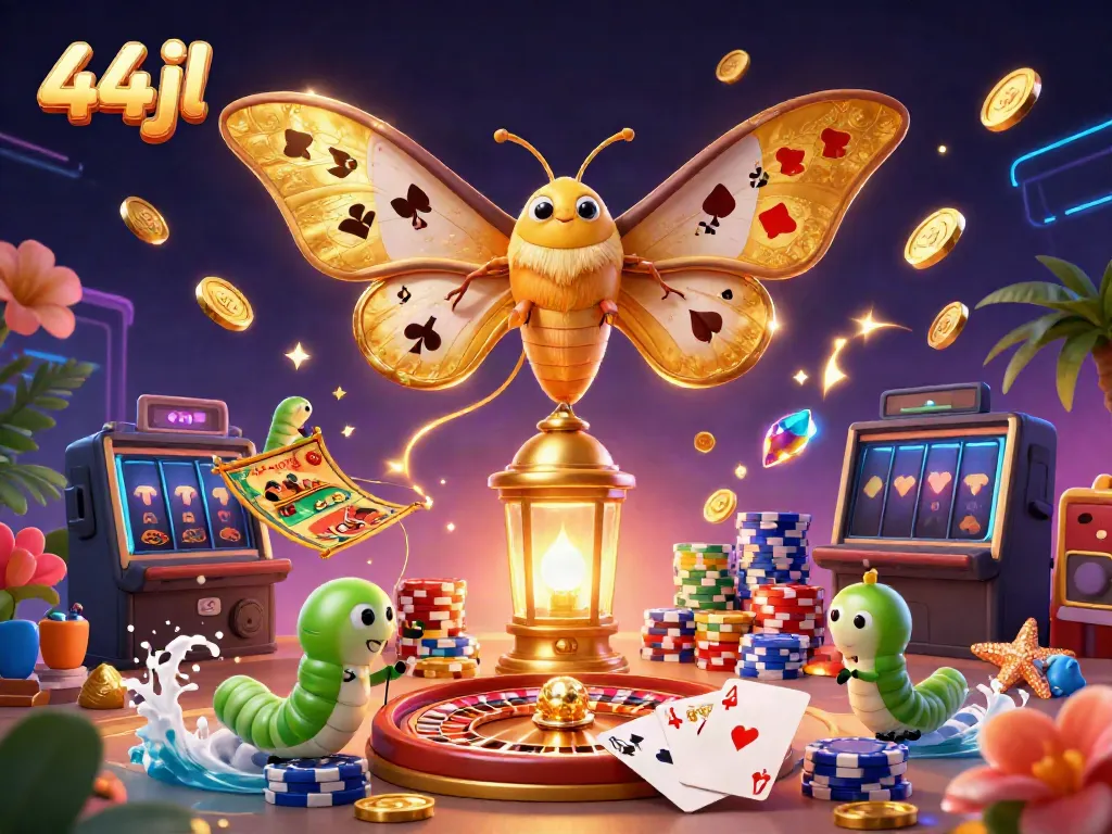 Experience winning moments at 44jl with golden gaming riches and vibrant casino elements.